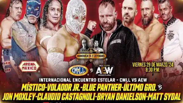 Watch CMLL HOMENAJE A DOS LEYENDAS 2024 PPV 3/29/24