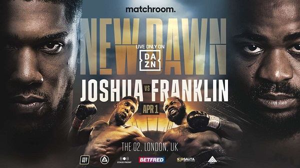 Watch Joshua vs Franklin 4/1/23