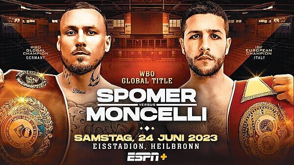 Watch Top Rank Boxing Spomer vs Moncelli 6/24/23