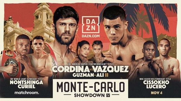 Watch Dazn Boxing Cordina vs Vazquez 11/4/23
