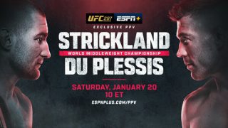 Watch UFC 297: Strickland vs du Plessis PPV 1/20/24