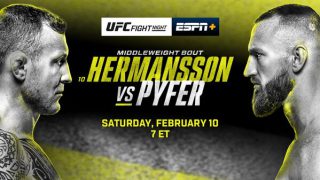 Watch UFC Fight Night: Hermansson vs Pyfer 2/10/24