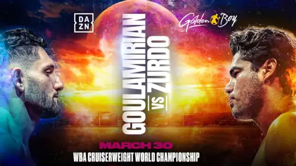 Watch Arsen Goulamirian vs Gilberto Zurdo Ramirez 3/30/24