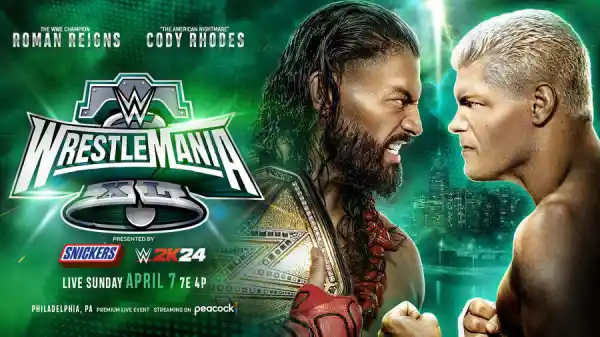 Watch WWE WrestleMania XL 2024 Night 2 PPV 4/7/24