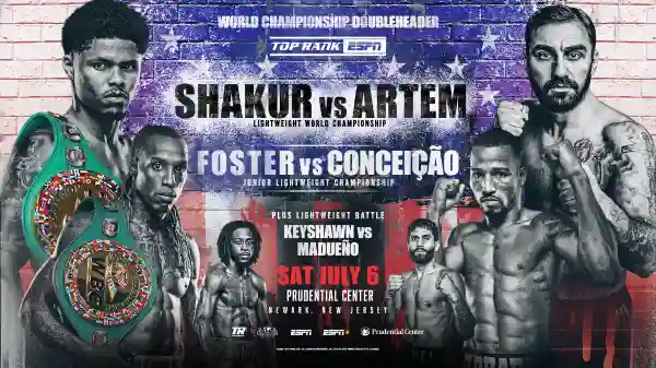 Watch Top Rank Boxing: Shakur Stevenson vs Artem Harutyunyan 7/6/24