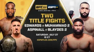 Watch UFC 304: Edwards vs Muhammad 2 PPV 7/27/24