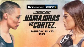 Watch UFC Fight Night: Namajunas vs Cortez 7/13/24