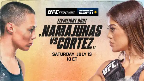 Watch UFC Fight Night: Namajunas vs Cortez 7/13/24