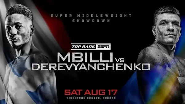 Watch Mbilli vs Derevyanchenko 8/17/24