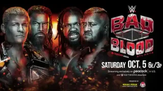 Watch WWE Bad Blood 2024 PPV 10/5/24