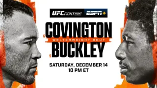 Watch UFC Fight Night: Covington vs Buckley 12/14/24