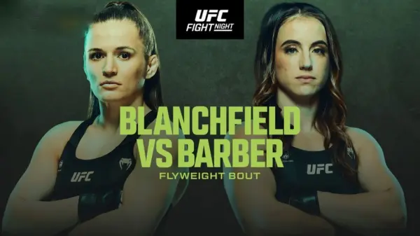 Watch UFC Fight Night: Blanchfield vs Barber 5/31/25