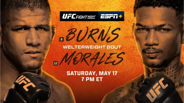 Watch UFC Fight Night: Burns vs Morales 5/17/25