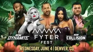 Watch AEW Dynamite & Collision Fyter Fest 2025 Live 6/4/25