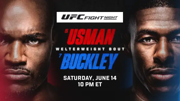 Watch UFC Fight Night: Usman vs Buckley 6/14/25