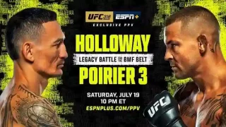 Watch UFC 318 Holloway vs Poirier 3 PPV 7/19/25