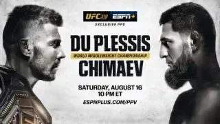 Watch UFC 319 Du Plessis vs Chimaev PPV 8/16/25