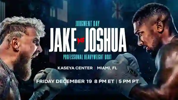 Watch Jake Paul vs Anthony Joshua 12/19/25