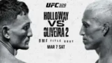 Watch UFC 326 Holloway vs Oliveira 2 PPV 3/7/26
