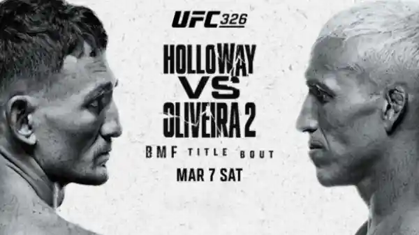 Watch UFC 326 Holloway vs Oliveira 2 PPV 3/7/26