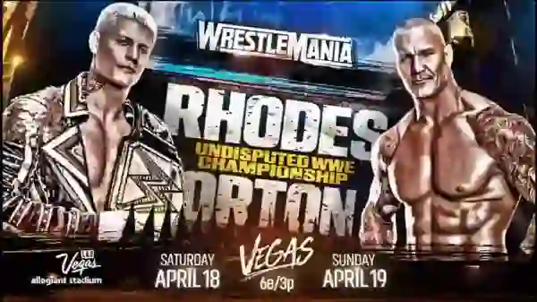 Watch WWE WrestleMania 42 2026 Night 1 PPV 4/18/26