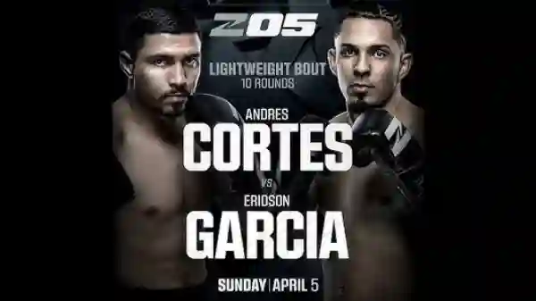 Watch Zuffa Boxing 05 Cortes vs Garcia 4/5/26